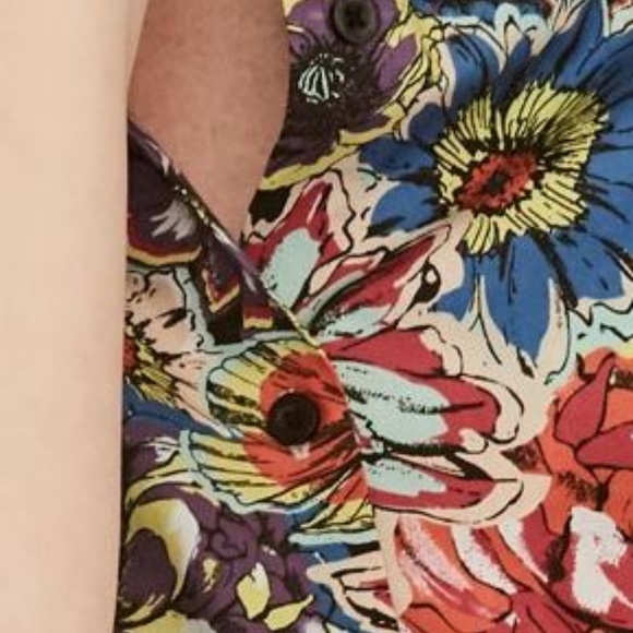 NWT 14/q6 cotton/ stretch shirt 3/4 sleeve - Picture 6 of 8